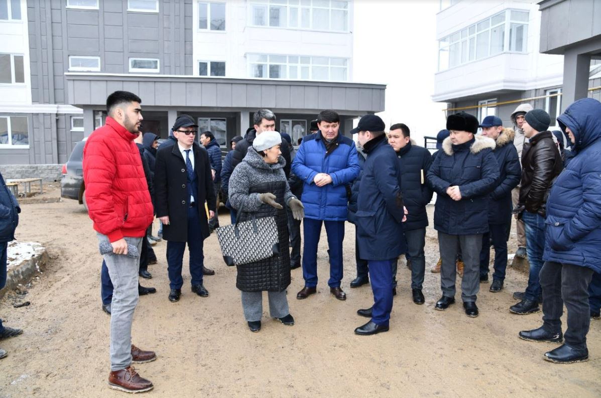 Murat Áıtenov qurylys nysandarynyń sapasyn tekserdi