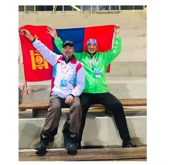 Mońǵolııa qazaǵy Dúnıejúzilik konkımen syrǵanaý saıysynan kúmis medal ıelendi