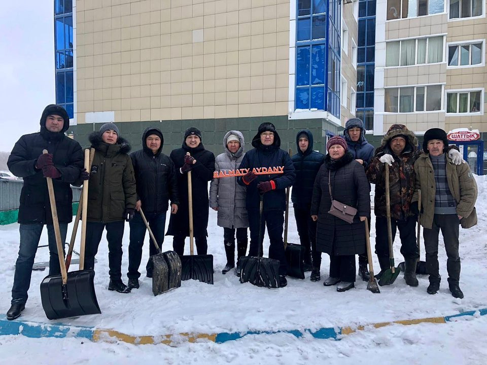 «Almaty» aýdany ákimdigi «Biz birgemiz» chellendjin qabyl aldy
