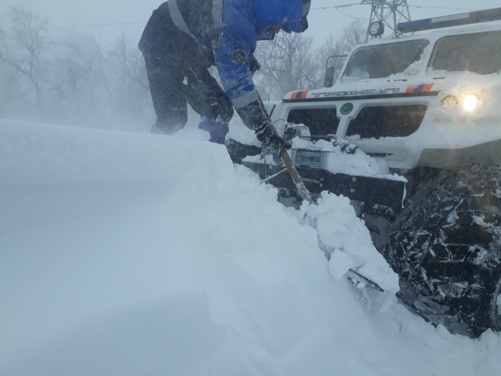 Astrahan tas jolynda elordalyq TJD qyzmetkerleri 5 adamdy qutqardy