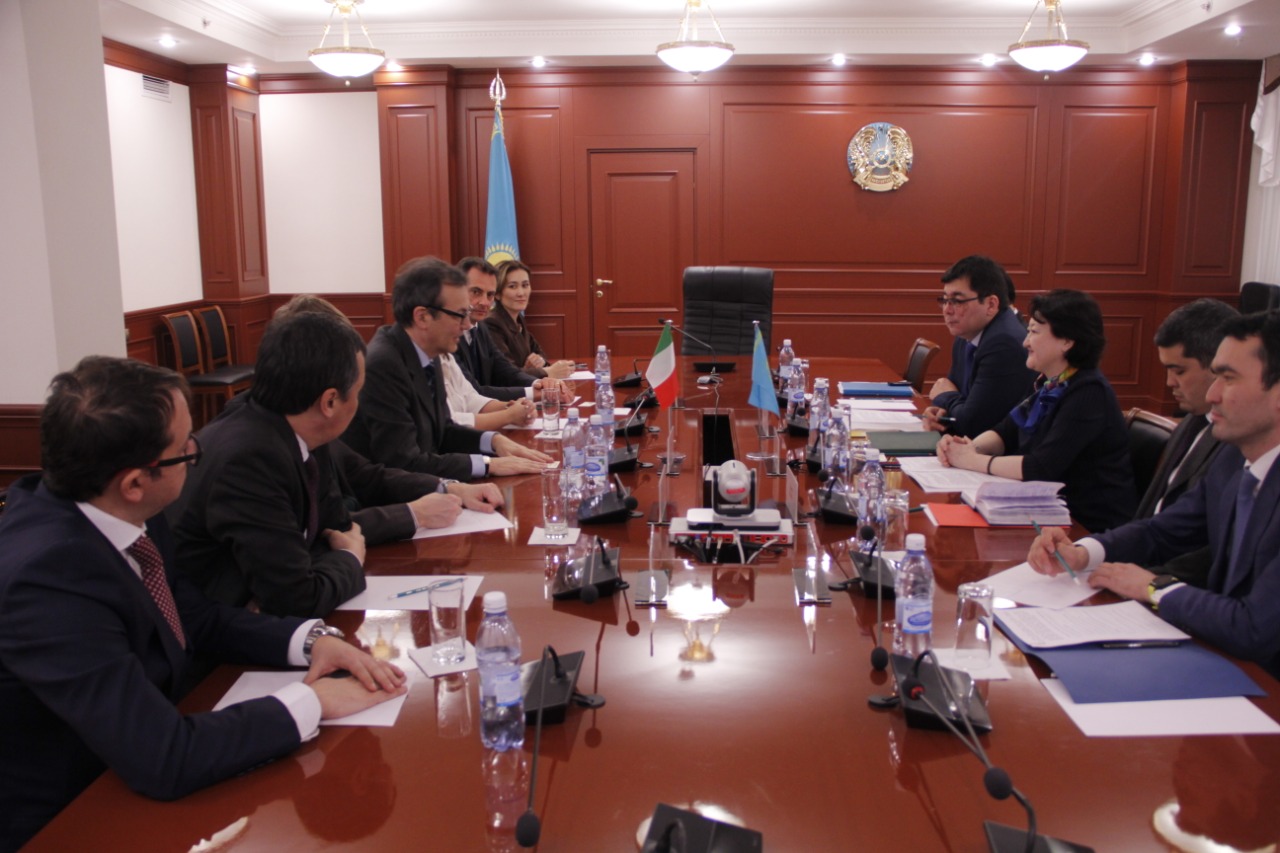 Aqtoty Raıymqulova ANSA aqparat agenttiginiń ókilderin qabyldady