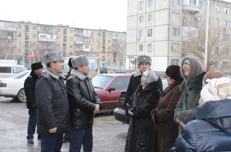 Qyzylordada «Kórshiler baqylaýy» baǵdarlamasy túsindirilýde