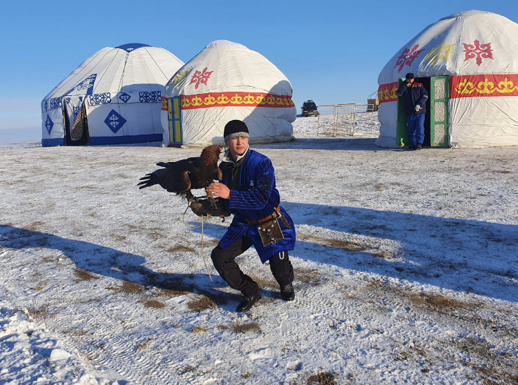 BQO-da «Jaıyq qyrany-2020» búrkitshiler saıysy bastaldy