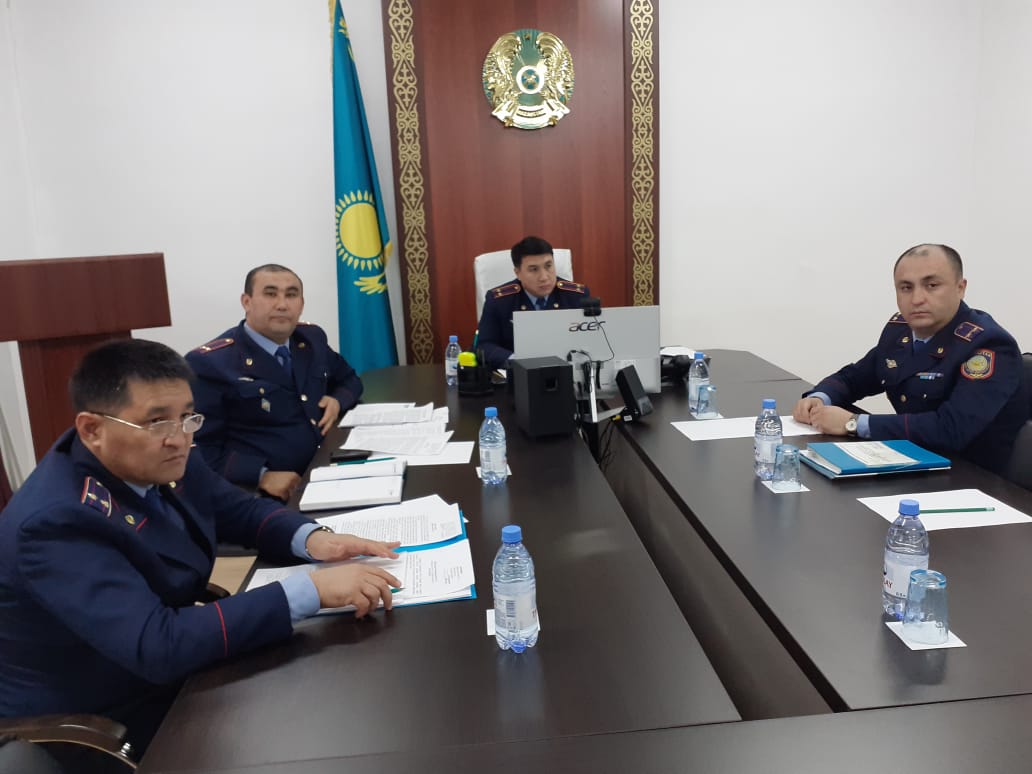 Mańǵystaýlyq polıseıler kúzet mekemelerimen kezdesý ótkizdi