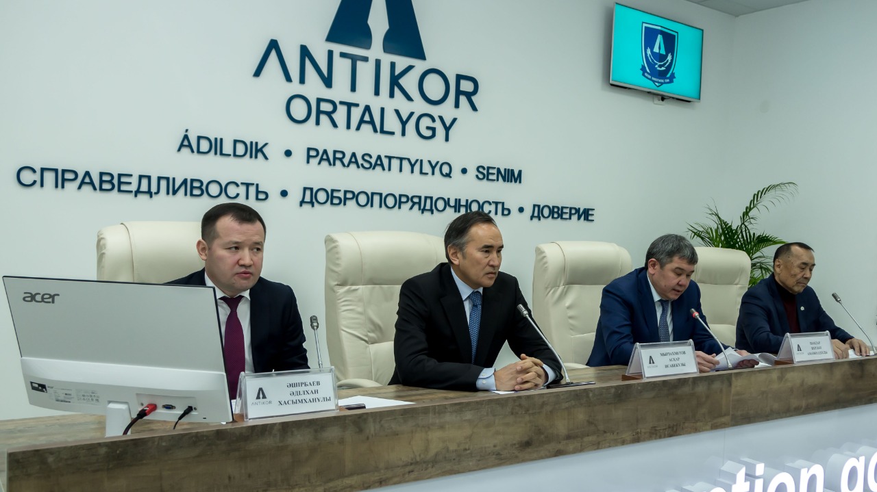 Tarazda «Antikor ortalygy» ashyldy