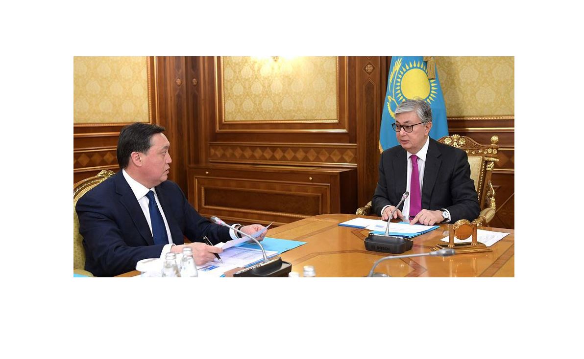 Memleket basshysy Asqar Mamındi qabyldady