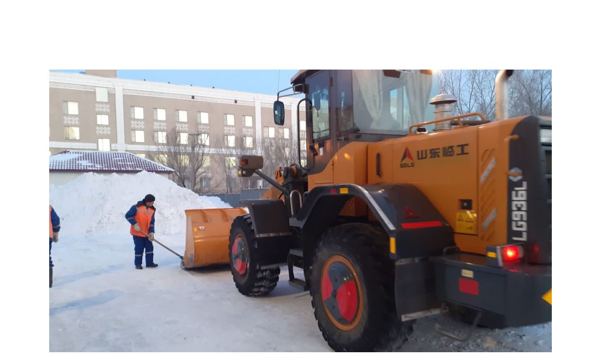 Búgin túnde elordadan 33 292 tekshe metr qar shyǵaryldy