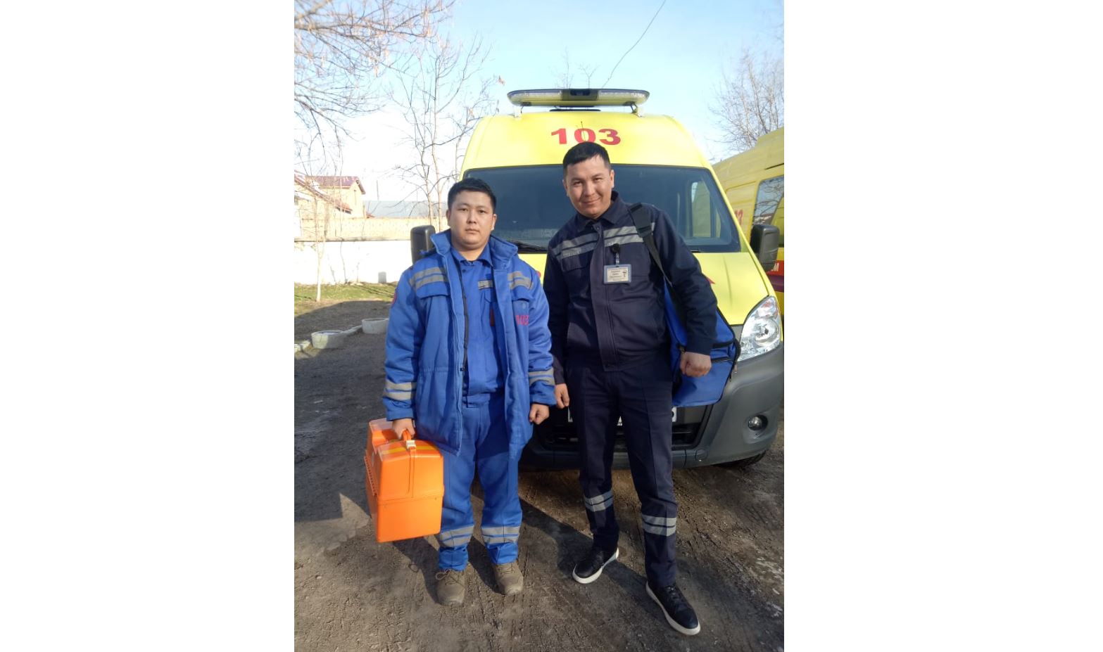 Túrkistan: Jedel-járdem qyzmetkerleri naýqasty ólimnen aman alyp qaldy