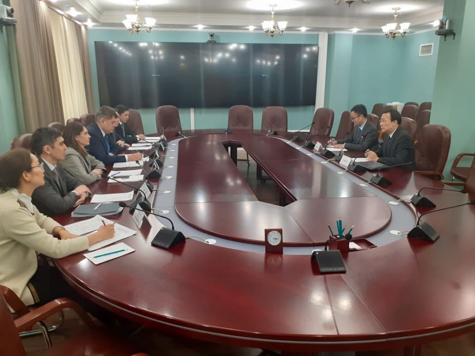 Eljan Birtanov Qytaı elshisimen kezdesti