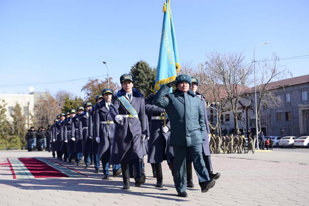«Biz – Jeńistiń muragerimiz!» estafetasy Shymkentke keldi