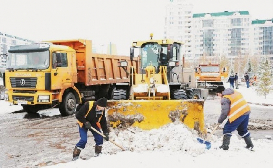 Elordadan 32 myń tekshe metr qar shyǵaryldy