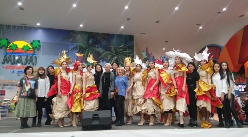 «Vivid creation» jobasy aıasynda  stýdent dızaınerlerdiń shyǵarmashalyq jumystary qoıyldy