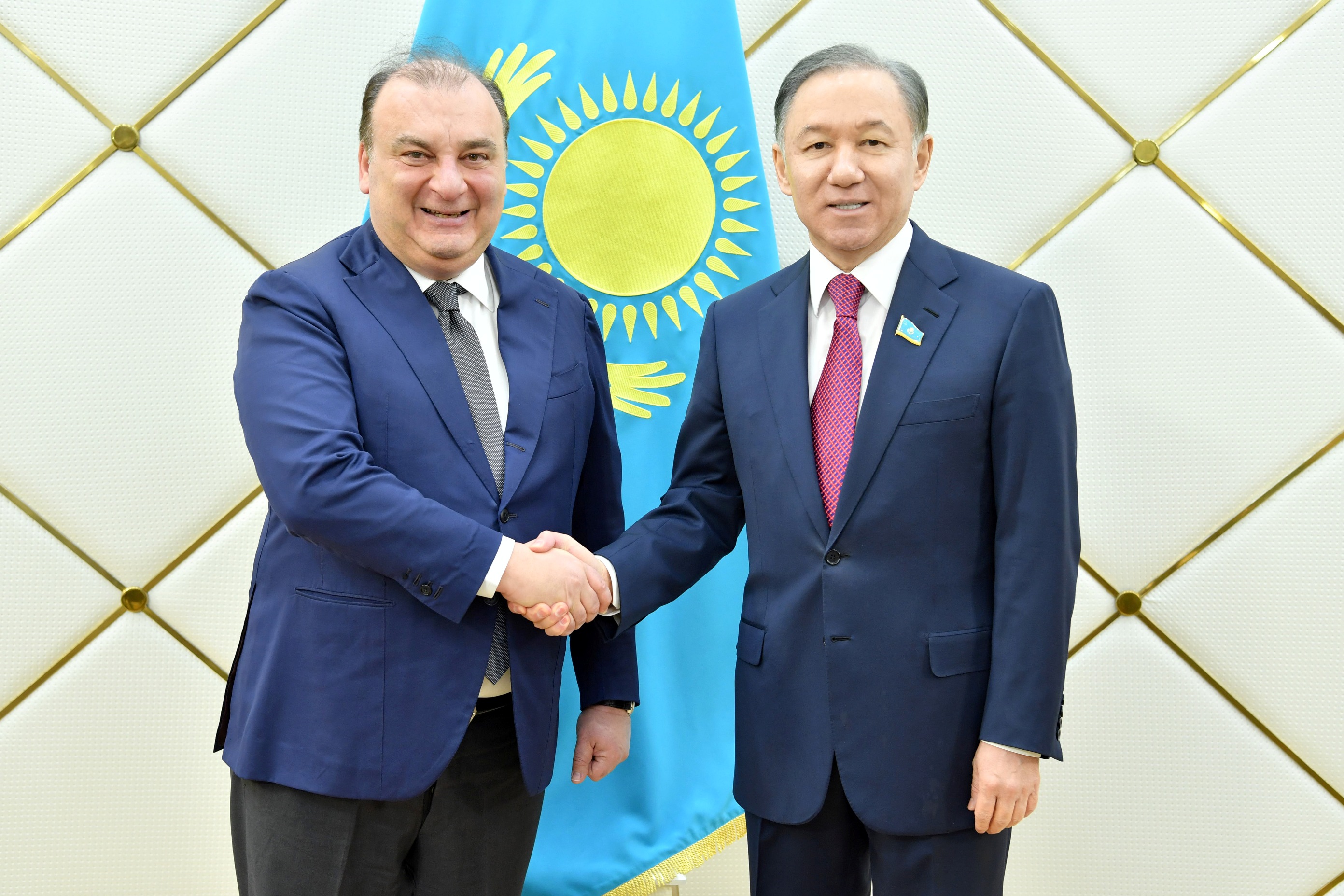 Nurlan Nyǵmatýlın Eýropalyq Parlament delegasııasyn qabyldady