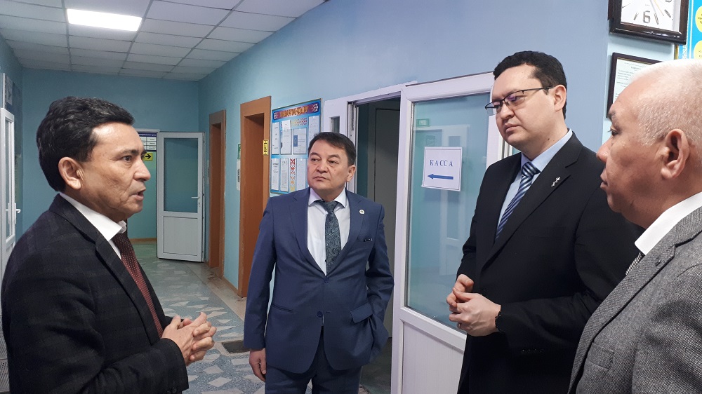 Densaýlyq saqtaý mınıstriniń orynbasary O.Ábishev issaparmen Mańǵystaýda boldy