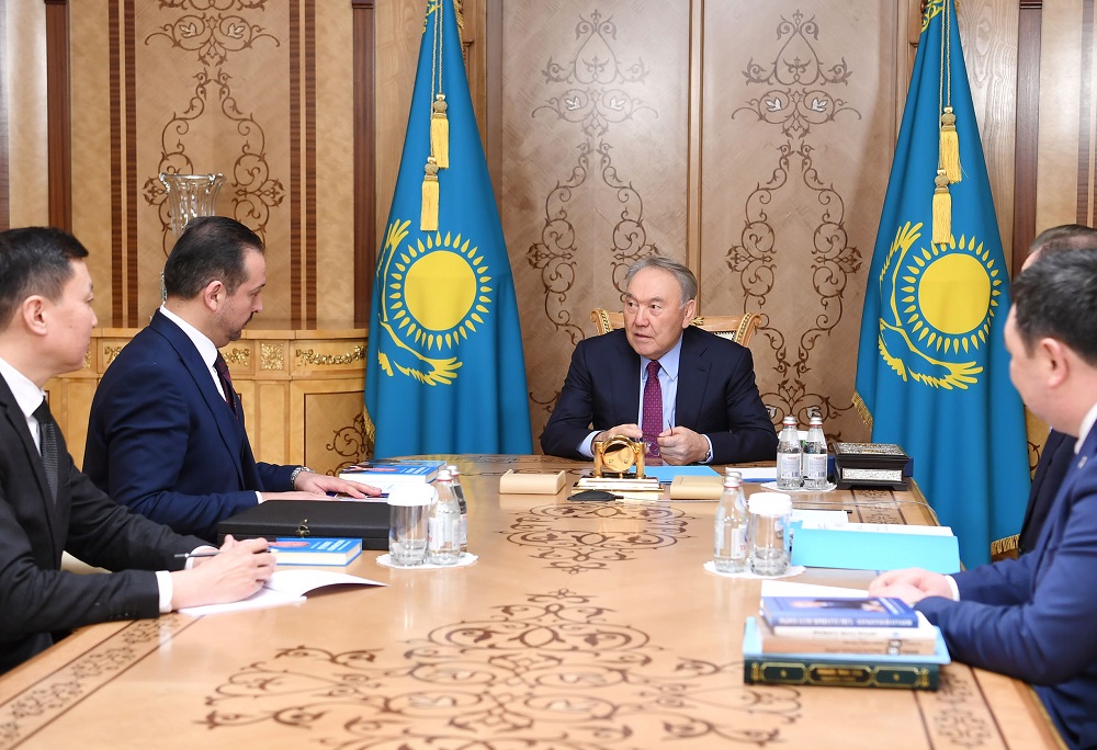 Elbasy túrik saıasattanýshysy Kıýrshad Zorlýny qabyldady