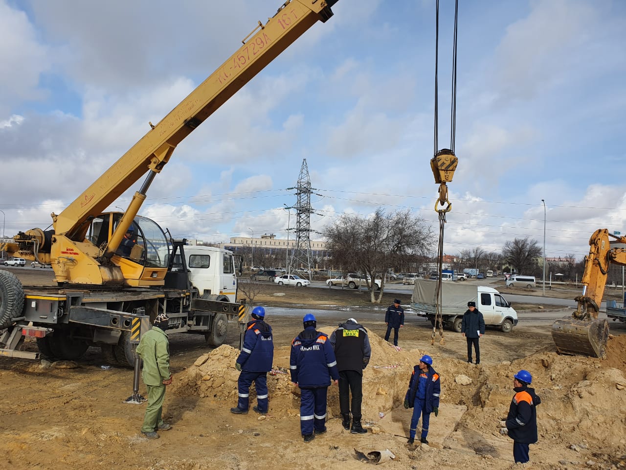 Aqtaýda sý basý mezgiline baılanysty arnaıy jattyǵý ótti