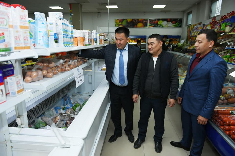 Túrkistanda áleýmettik dúkenderde azyq-túlik arzan baǵamen satylýda