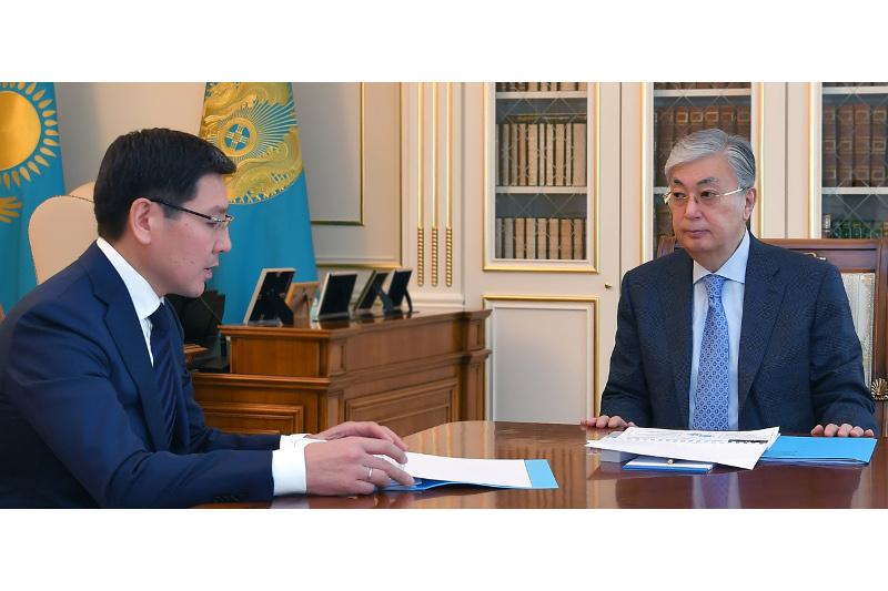 Prezıdent Asqar Jumaǵalıevti qabyldady