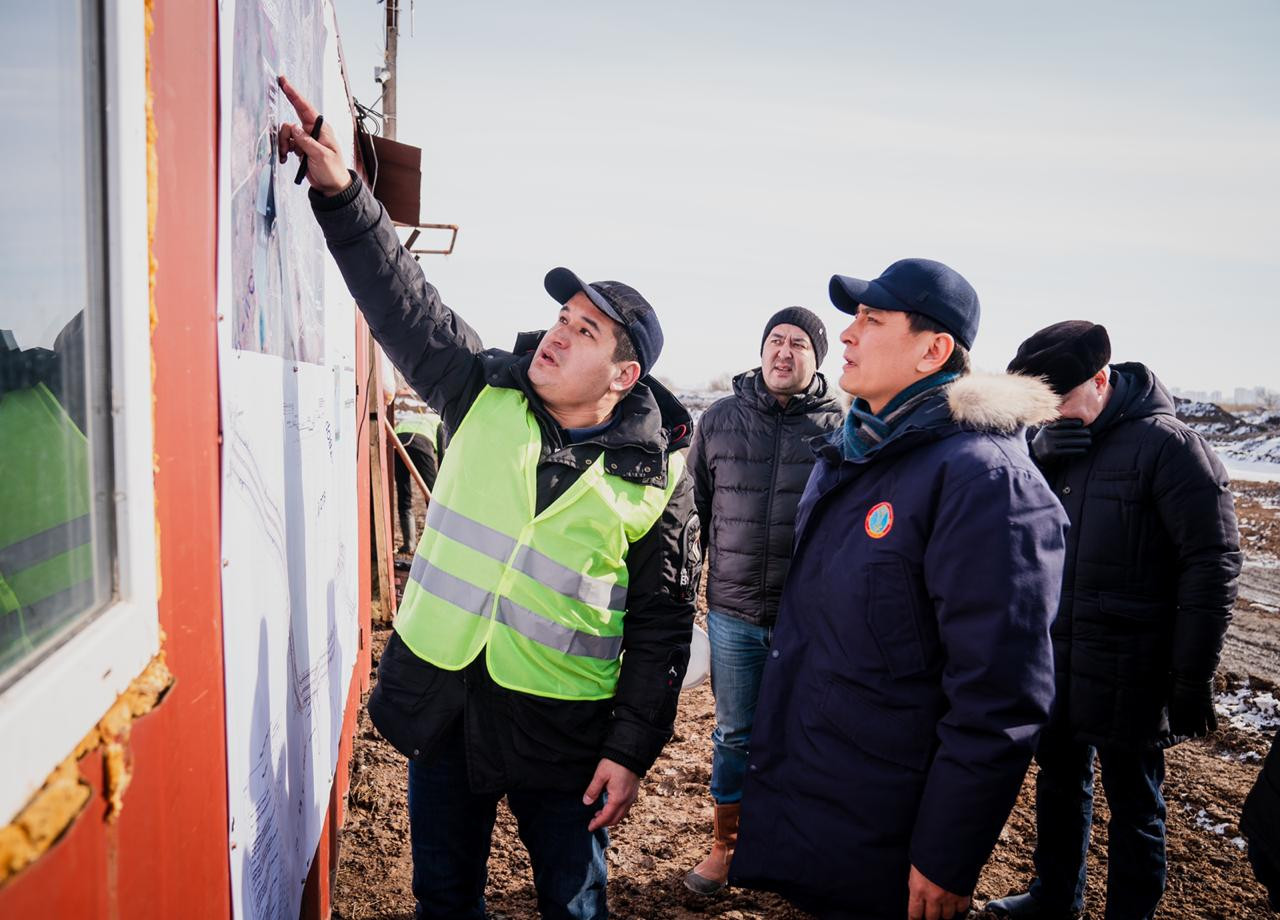 Elorda ákimi tasqynǵa qarsy sharalardyń barysyn tekserdi