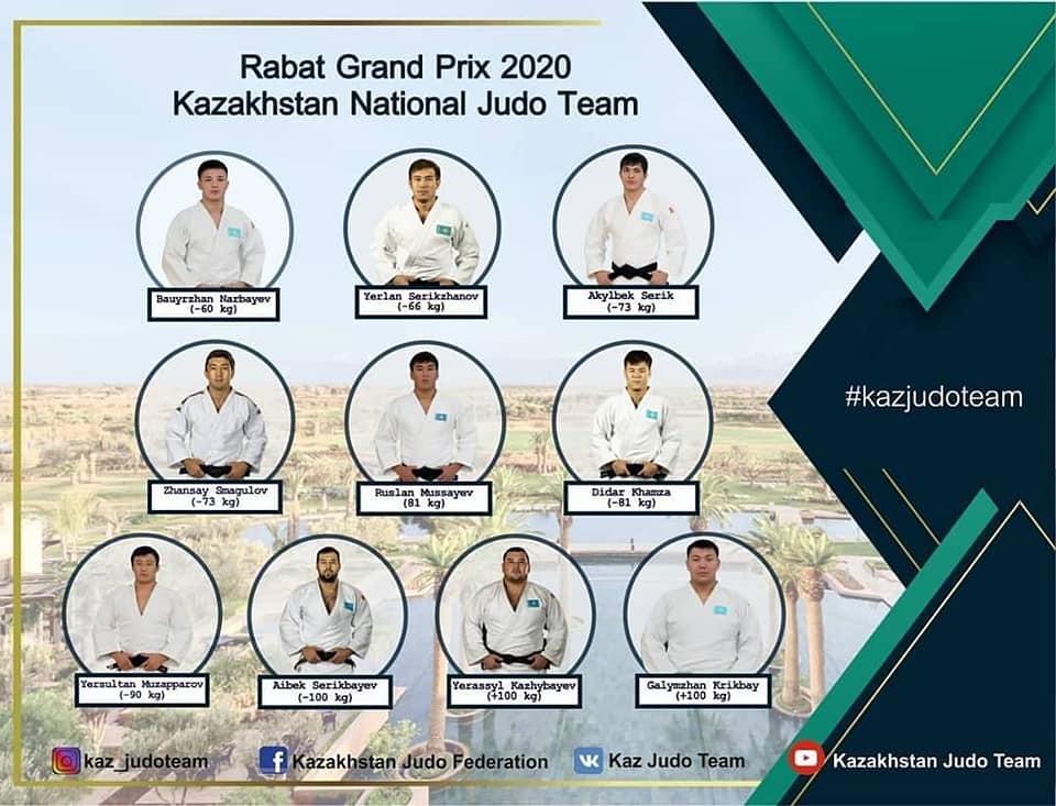 Mańǵystaýlyq dzıýdoshylar Gran Prı týrnırine qatysady