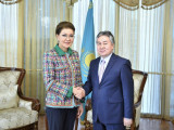 Darıǵa Nazarbaeva Qyrǵyzstan elshisin qabyldady