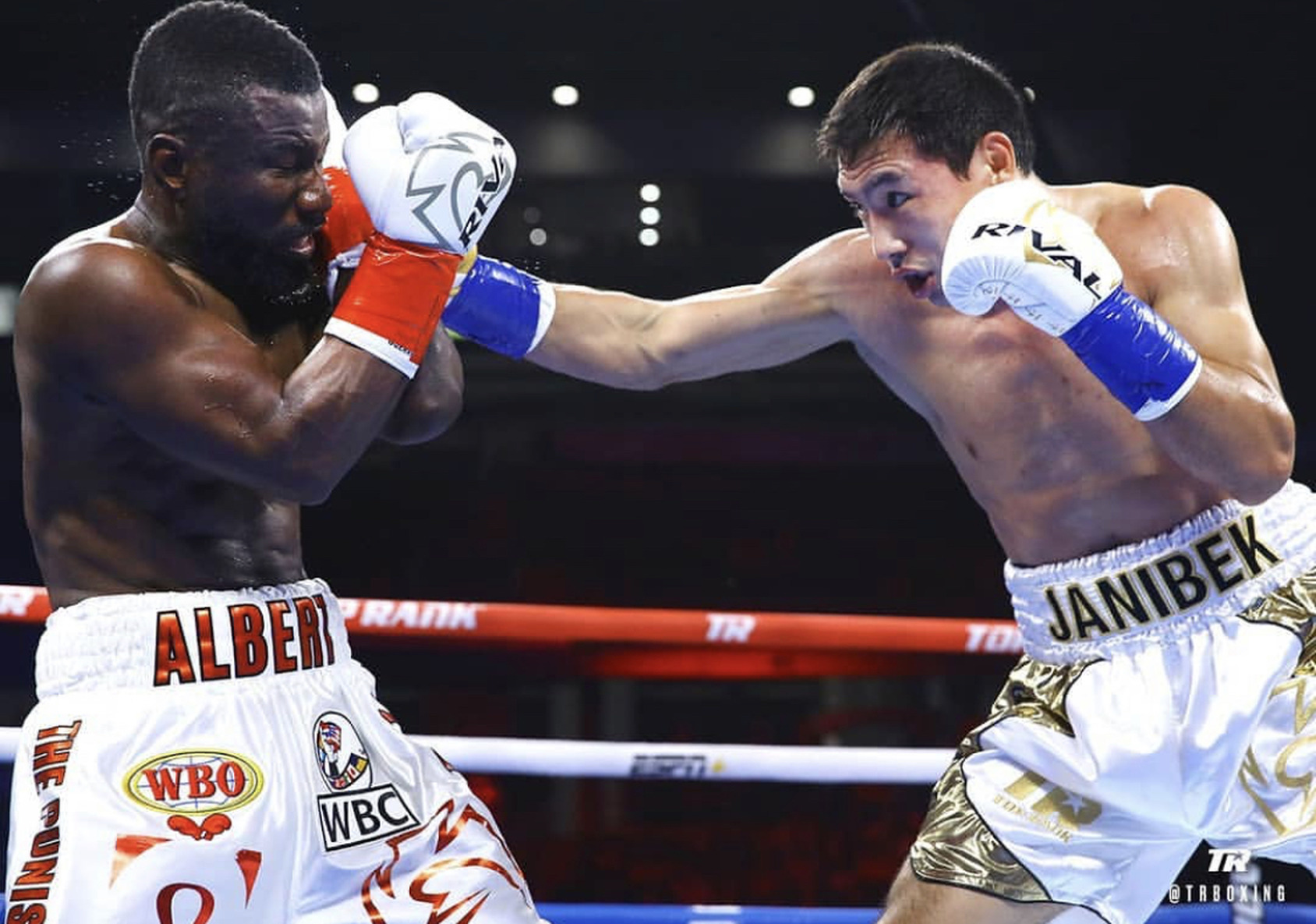 Kásipqoı boks: Jánibek Álimhanuly Issa Samırmen judyryqtasady