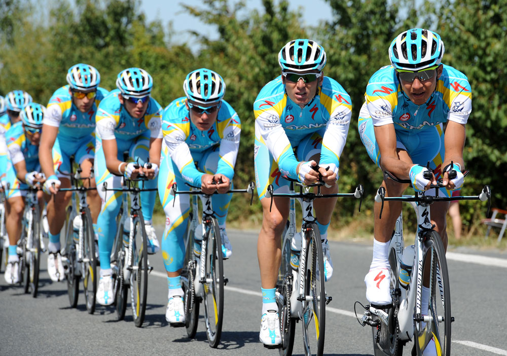 Velosport: «Astana» biraz jarysqa qatysýdan bas tartty