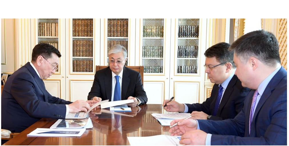 Memleket basshysy Alık Aıdarbaevty qabyldady