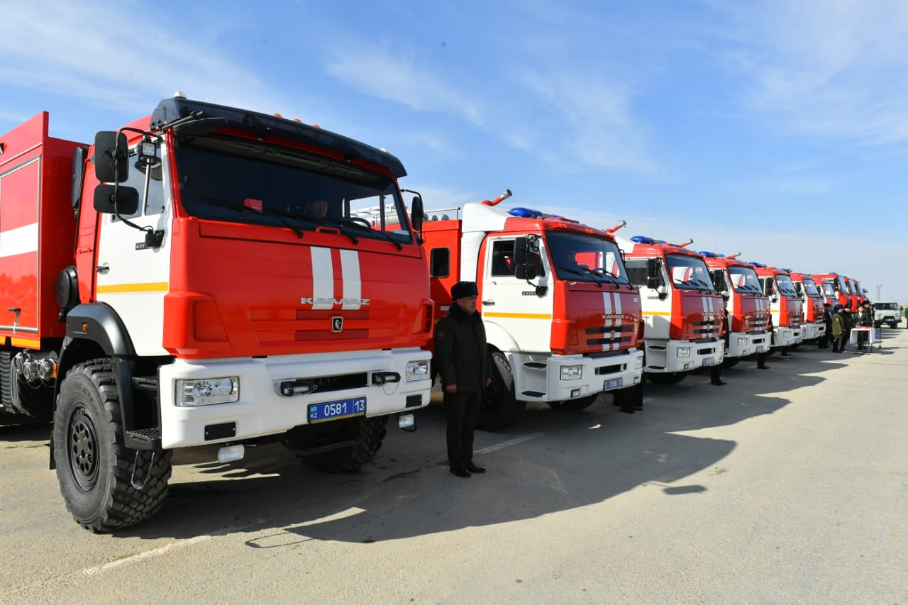 Túrkistan: О́rt sóndirý qyzmeti 20 jańa tehnıkamen tolyqty