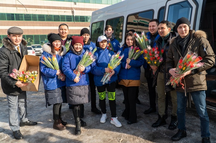 Elordalyq volonterler «Kóktem shýaǵy» aksııasyn ótkizdi