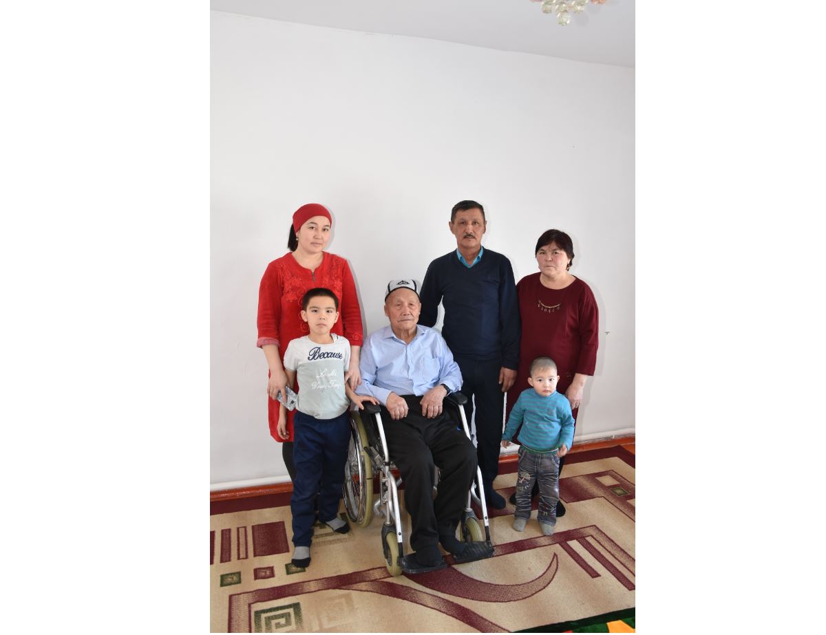 Jeńistiń júz jasaǵan jaýyngeri