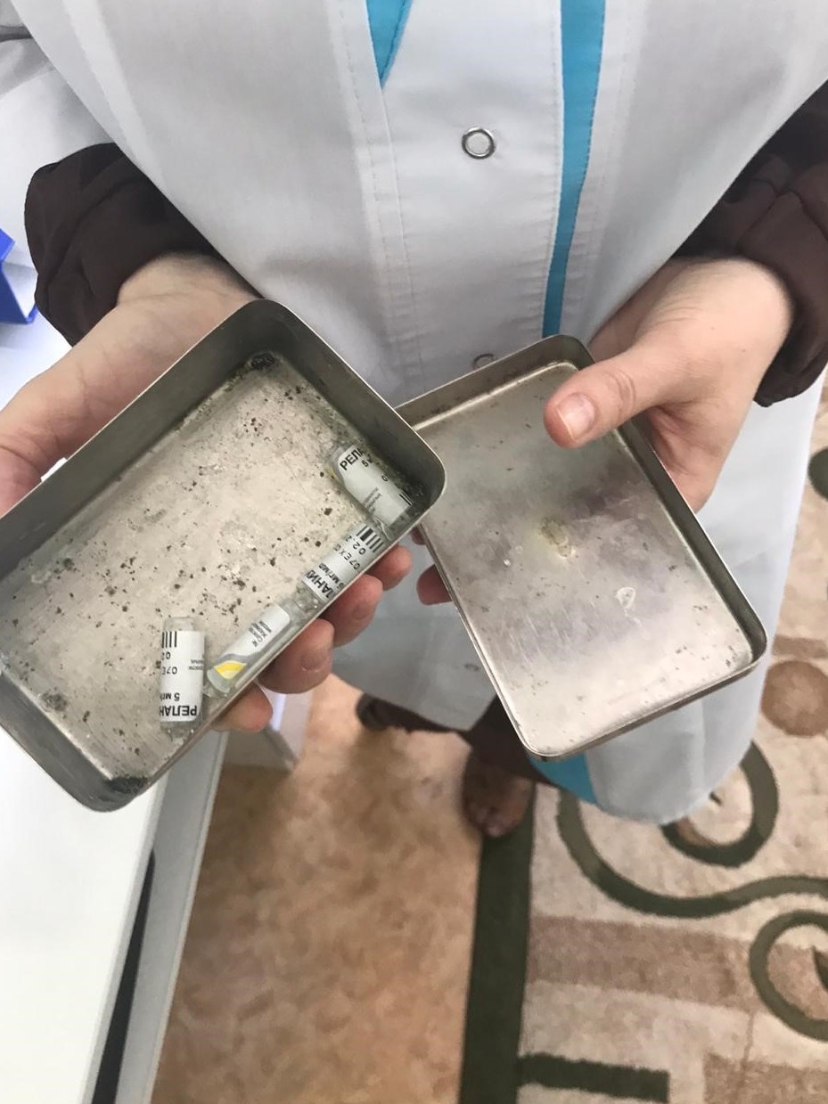 Quramynda esirtkisi bar preparattardyń aınalysy tekserildi