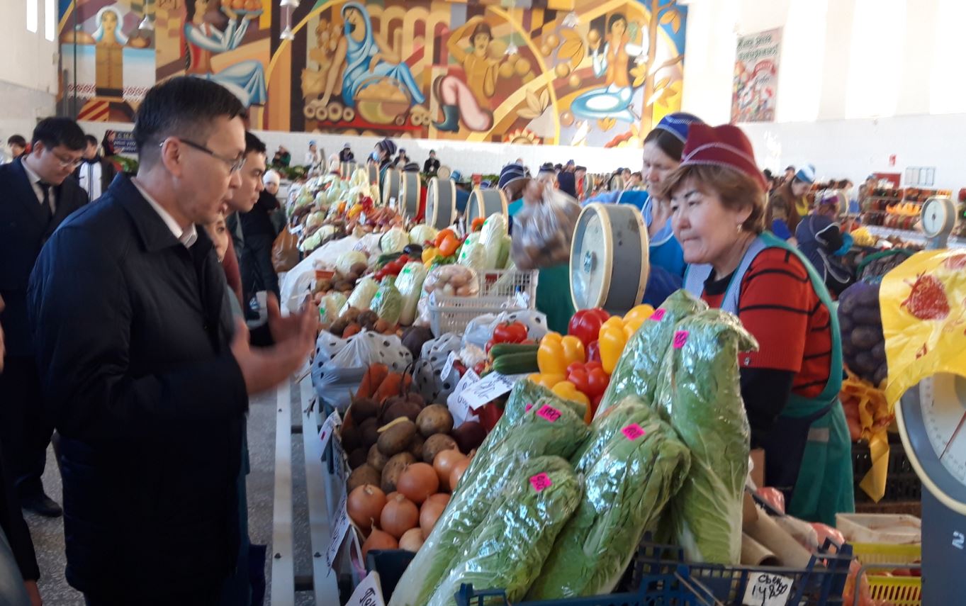 Bazarda baǵa turaqtaldy