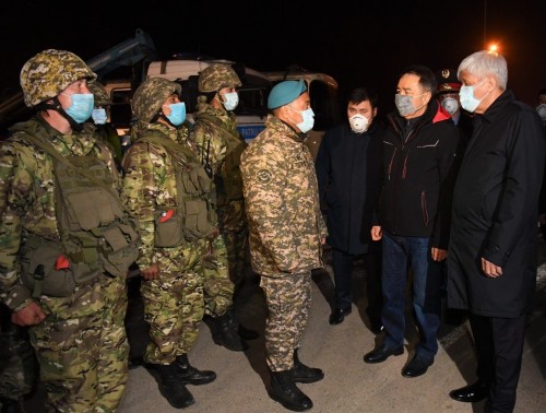 Almaty oblysy men Almaty qalasynyń ákimderi blok-beketterdi tekserdi