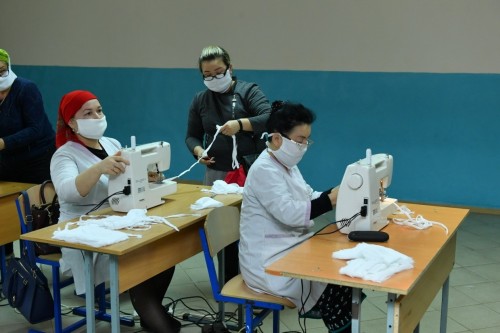 Túlkibas aýdanyndaǵy 10 mektepte shaǵyn seh ashyldy