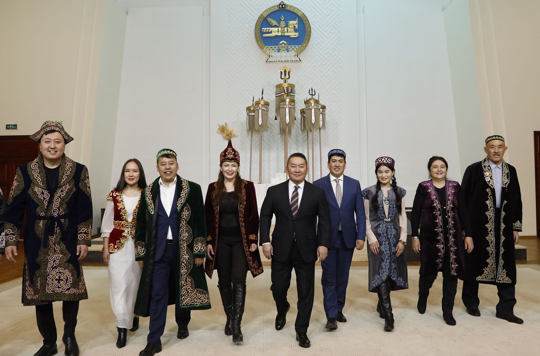 Mońǵolııanyń joǵarǵy laýazymdy tulǵalary qazaq halqyna merekelik quttyqtaý joldady