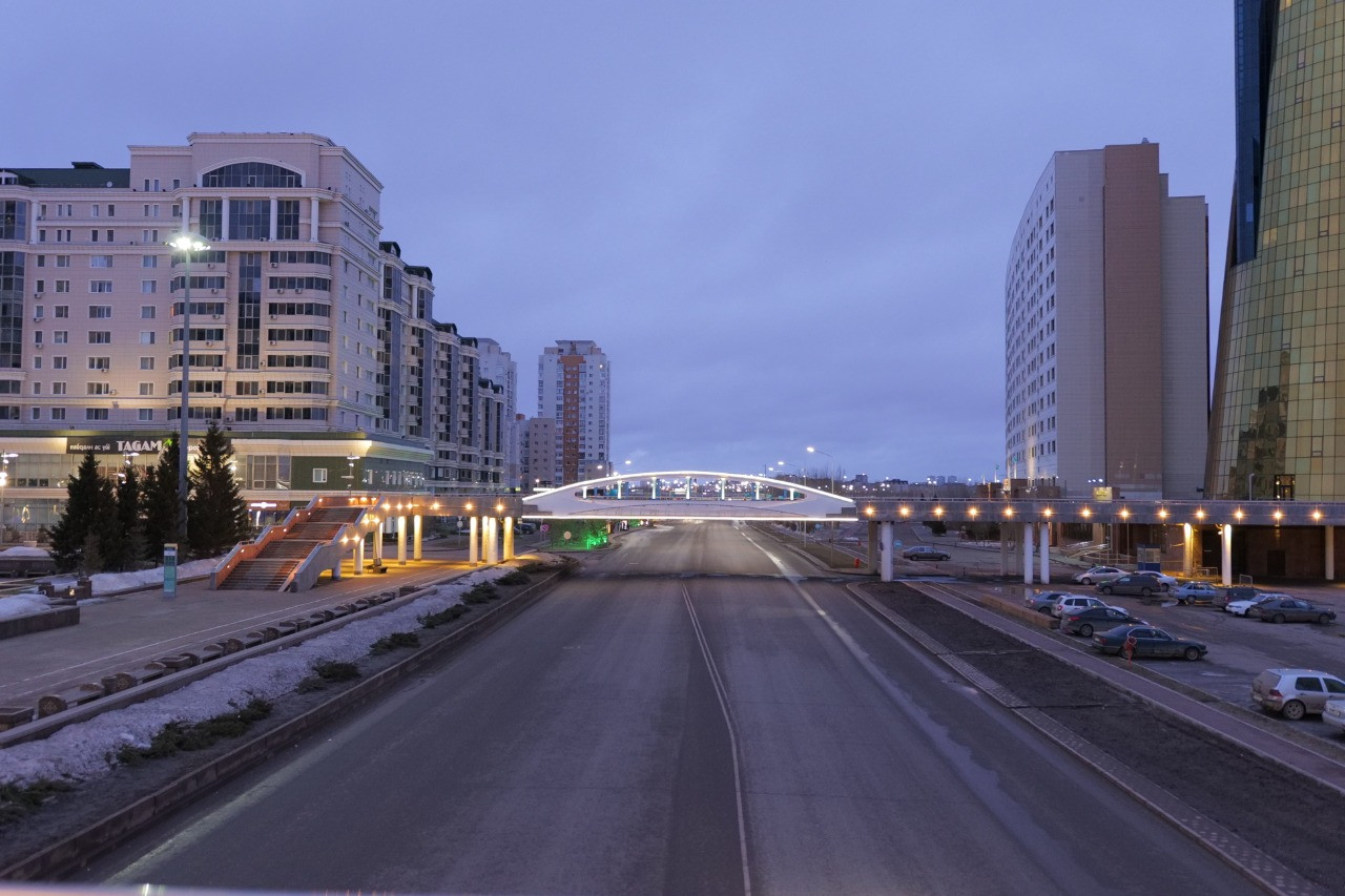 Karantın qursaýyndaǵy elorda (vıdeo)