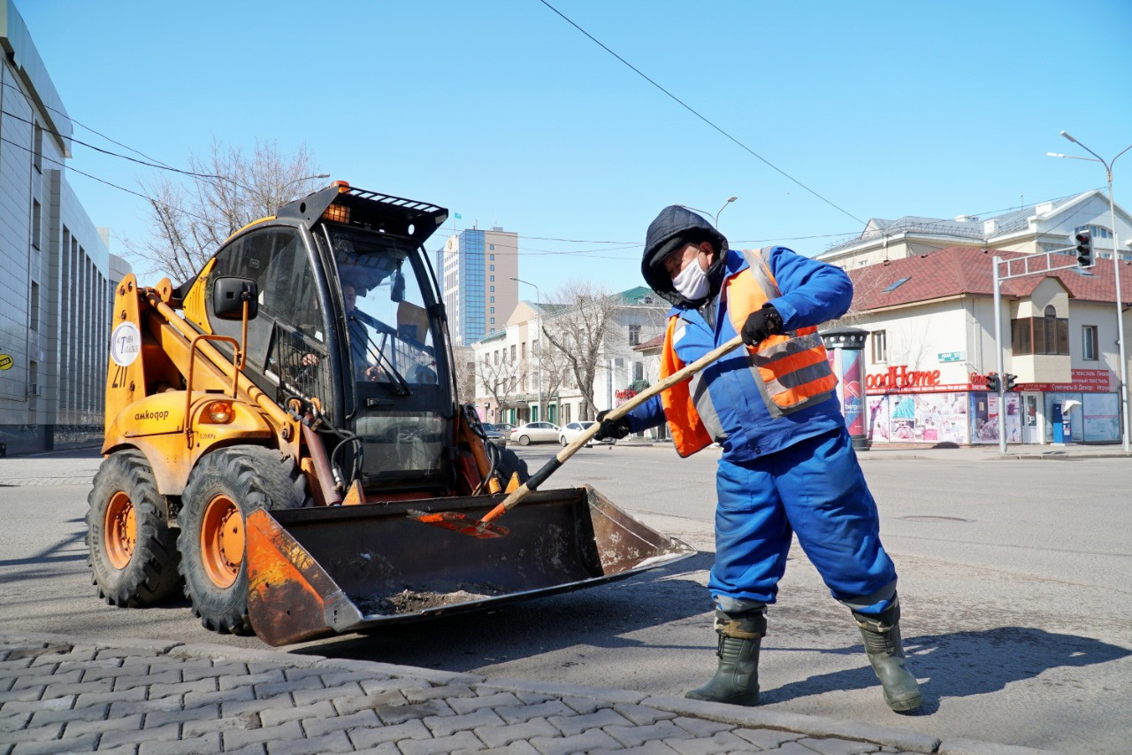 Elordalyq kommýnaldyq qyzmeti karantın kezinde jumysyn toqtatpaıdy
