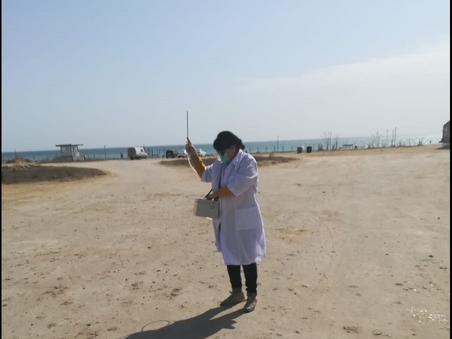 Mańǵystaý: Ekologtar aýadaǵy aq untaqtan zııan joq dep habarlady