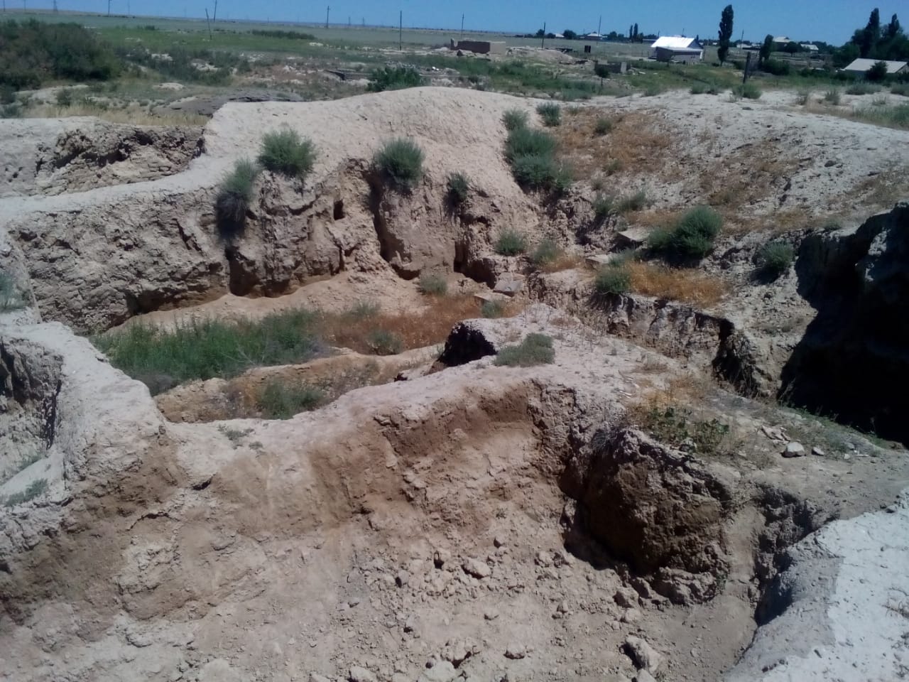 Tamdy qalashyǵynyń orny