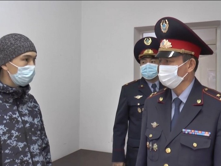 Tərtip saqshylary jataqhanaǵa ornalastyryldy