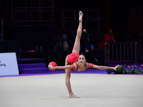 Kórkem gımnastıka týrnıri keıinge shegerildi