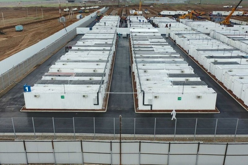 О́zbekstanda 10 myń adamǵa arnalǵan karantın ortalyǵy salyndy