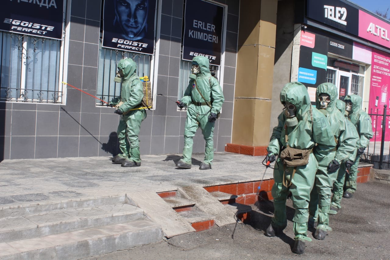 Alakól jaǵajaılarynda zalalsyzdandyrý jumysy júrgizildi