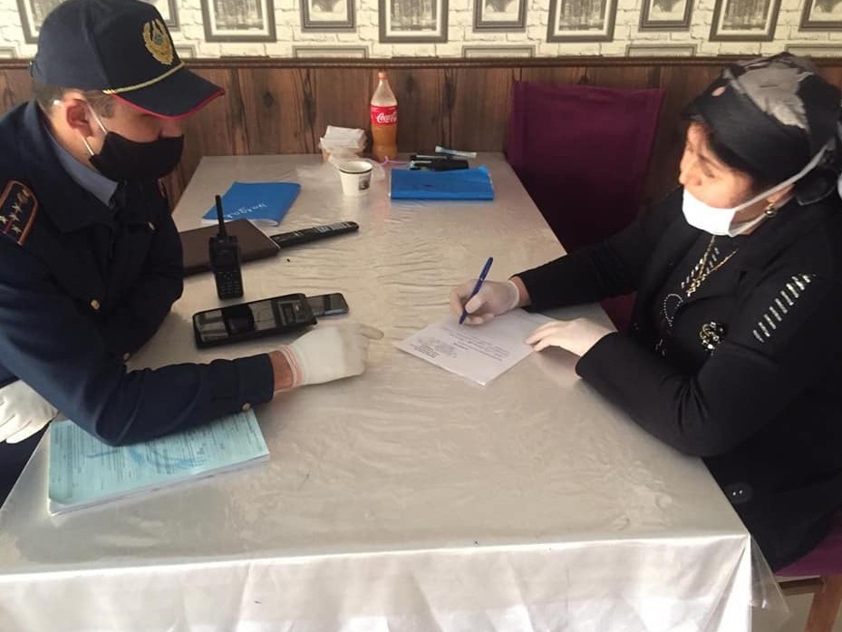 Shymkentte  sanıtarlyq normalardy buzǵan kásipkerge hattama toltyryldy