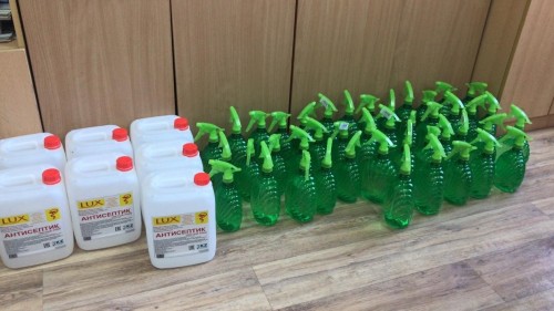 Atyraý: BAQ ókilderine  maska men antıseptik berildi