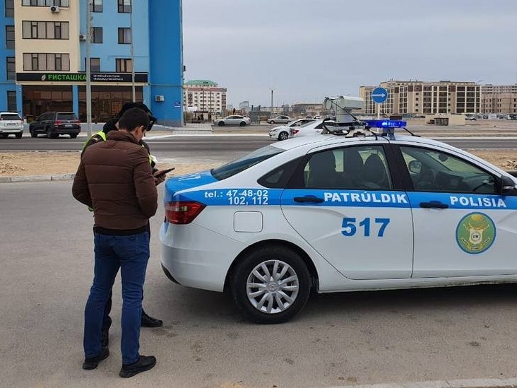 Aqtaýda bir táýlikte 133 quqyq buzýshylyq anyqtaldy