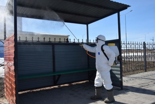 Qostanaıda aıaldamalardy zalalsyzdandyrý bastaldy