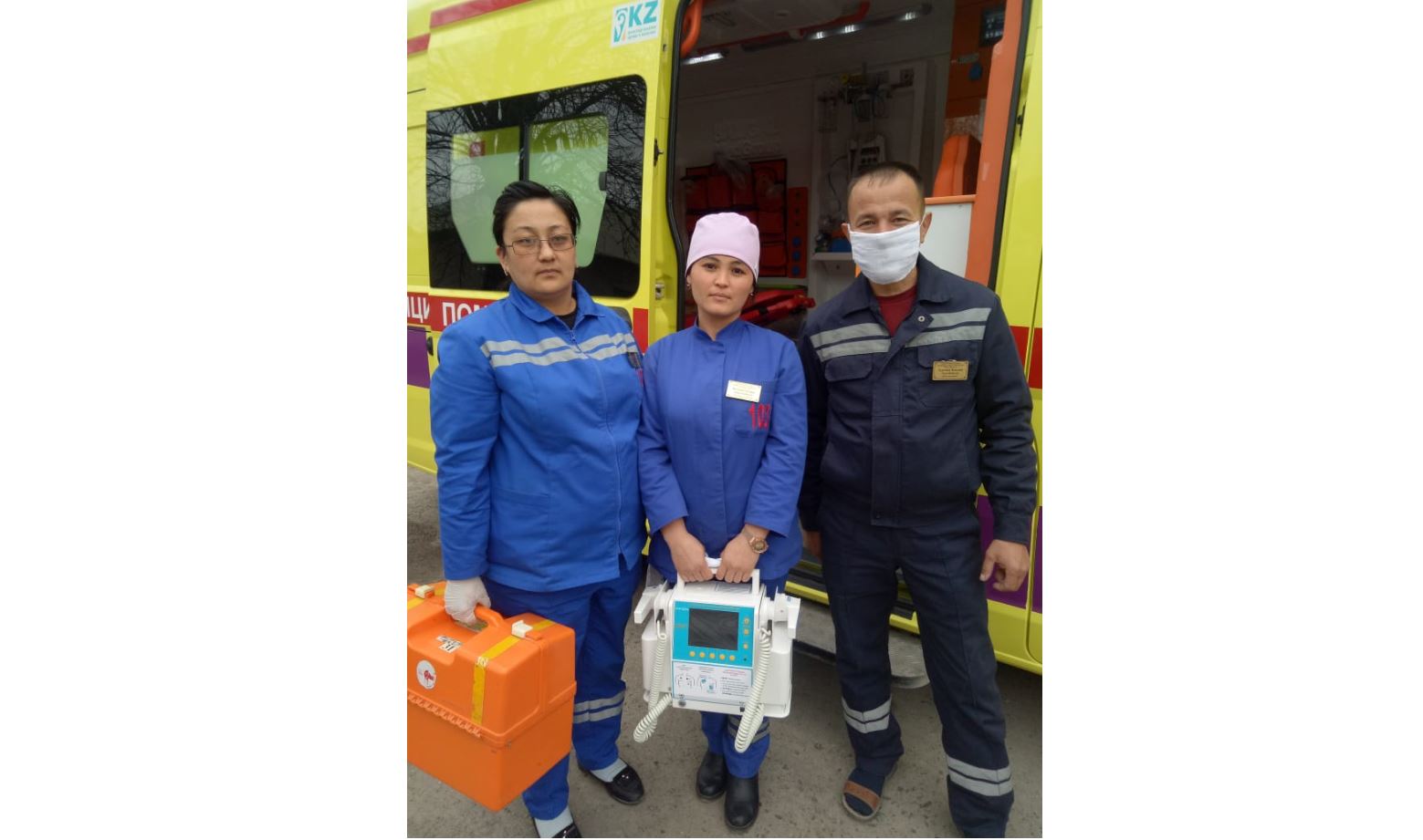 Túrkistan: Dárigerler ómirden baz keshpek bolǵan azamatty aman alyp qaldy