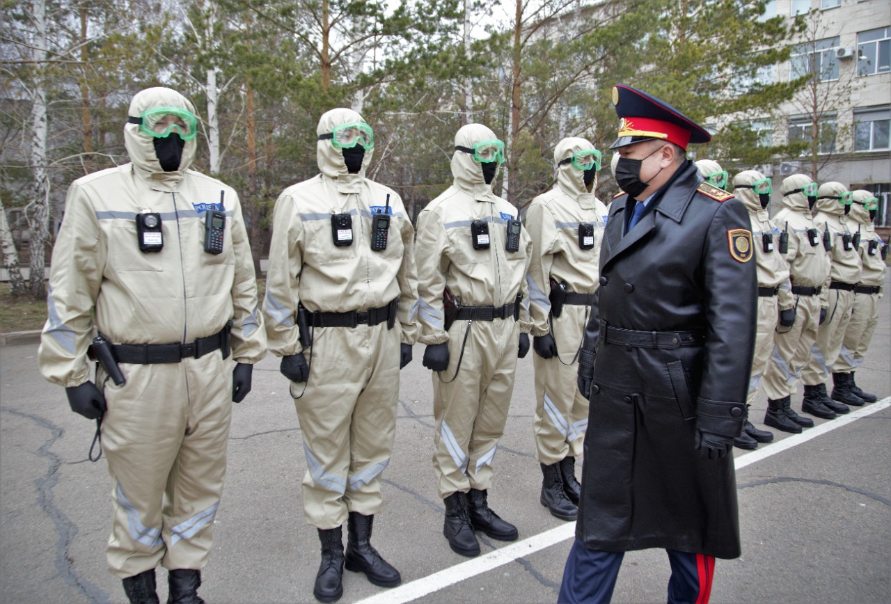 IIM qyzmetkerlerge arnalǵan qorǵanys quraldaryn tanystyrdy